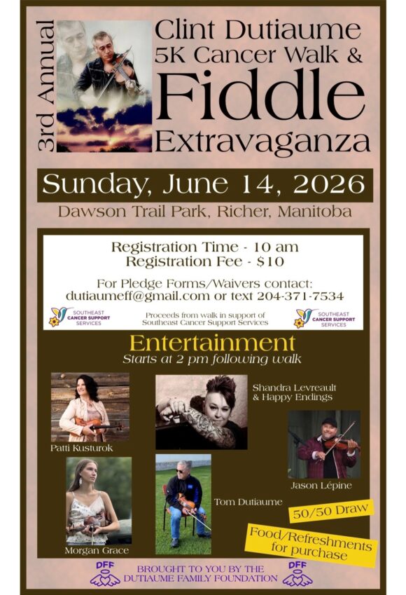 DFF Fiddle event poster